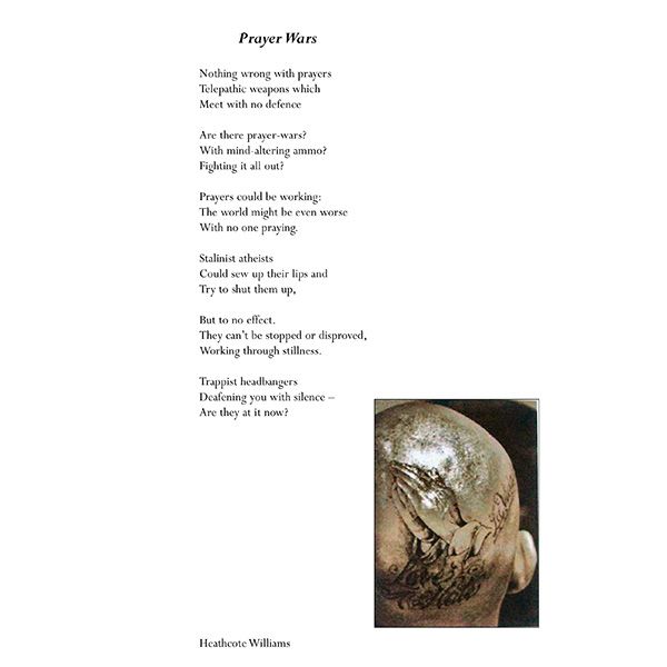 Meeting in the Middle: an Encounter Peter Whitfield and Heathcote Williams