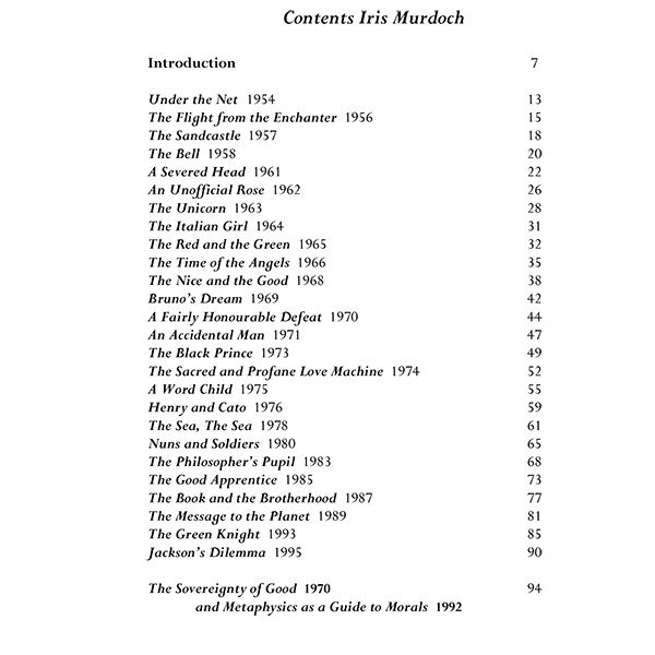 IRIS MURDOCH by Peter Whitfield